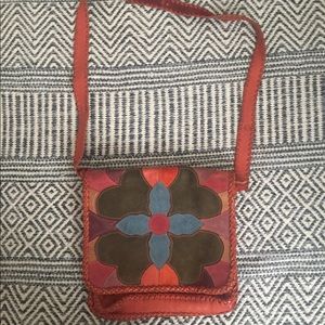 Beautiful rust colored crossbody bag